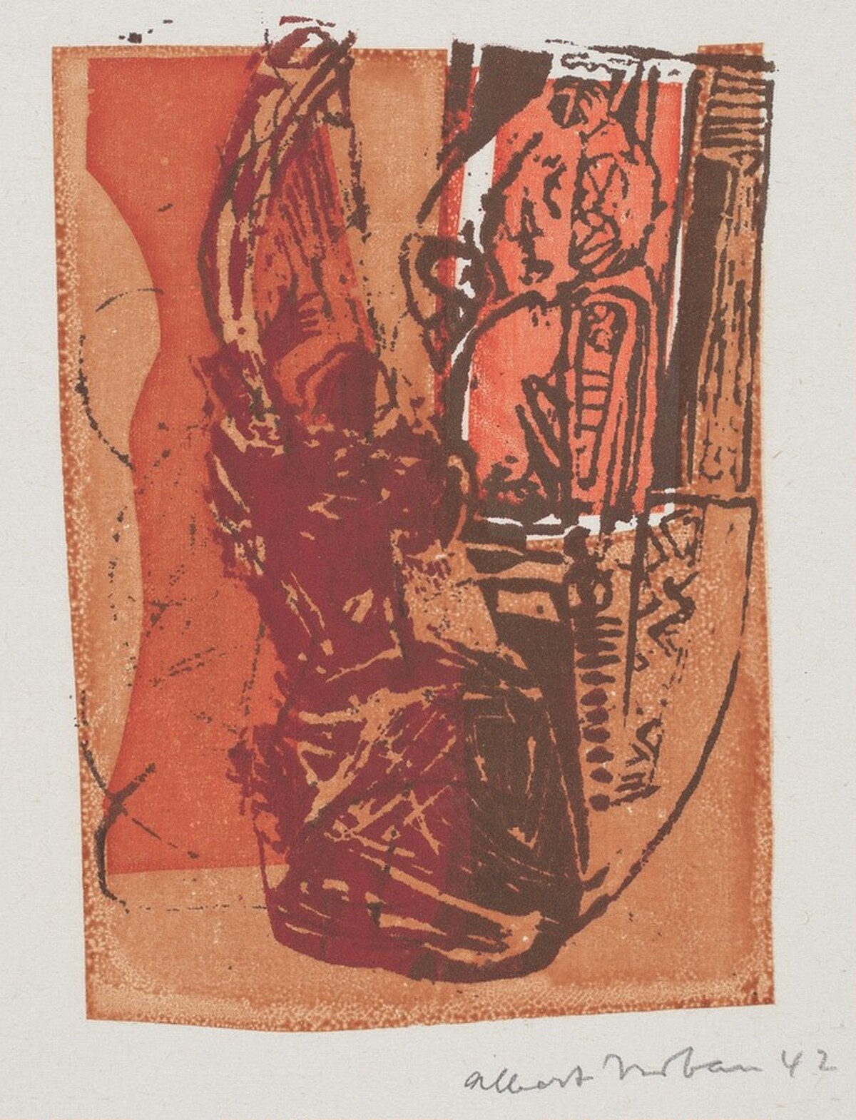 David before Saul by Albert Urban