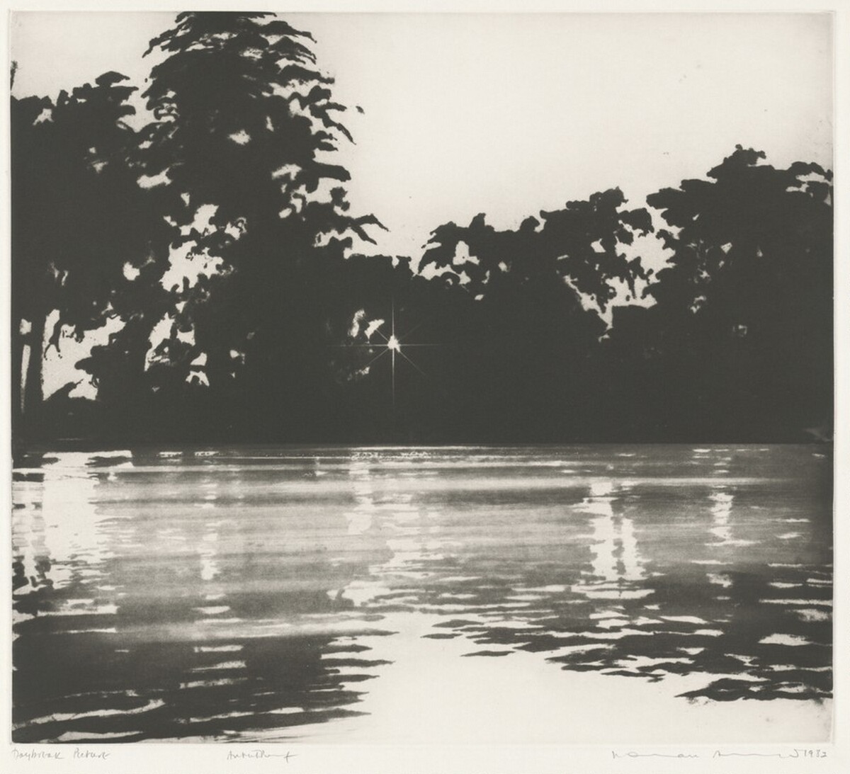 Daybreak Picture by Norman Ackroyd
