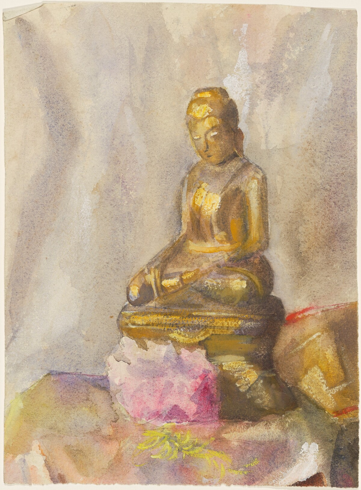 Statuette of a Buddha by Emily Sargent