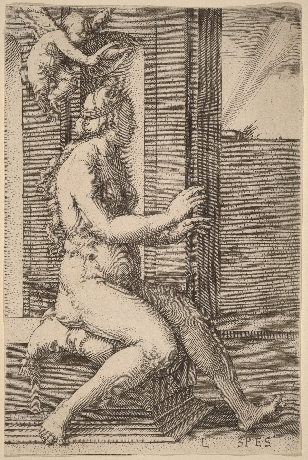 Spes (Hope) by Lucas van Leyden