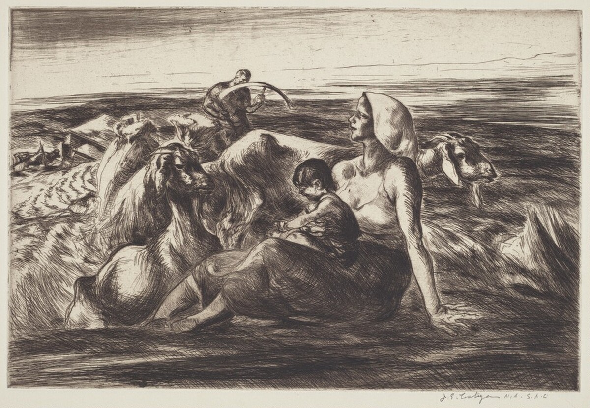 Cutting Fodder by John Edward Costigan