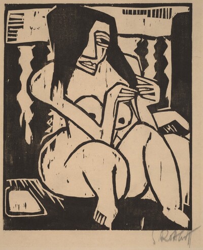 Woman with Loose Hair