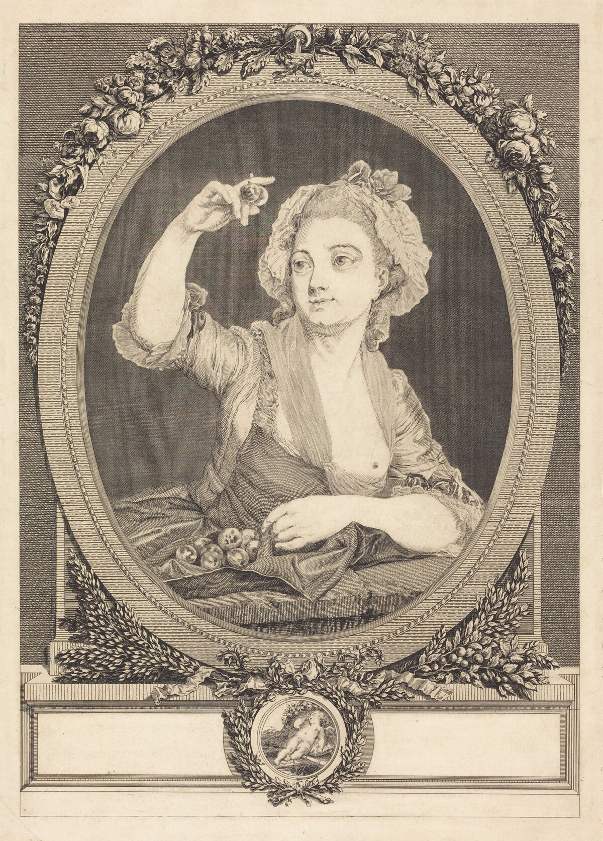 Les prunes by Gérard Vidal after P. Davesne