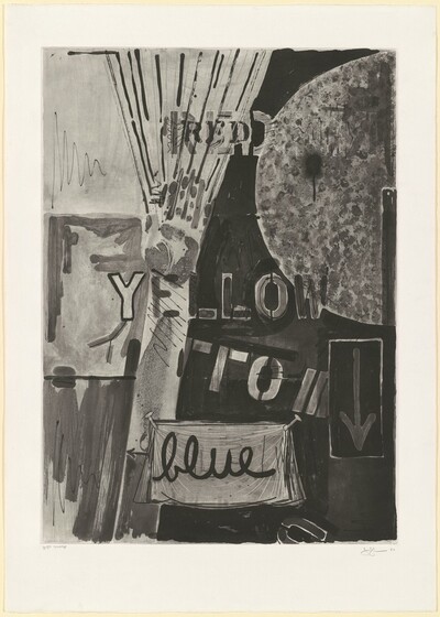 Untitled (Blue) [state proof of 3rd state]