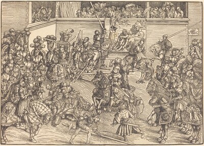 The Second Tournament with the Tapestry of Samson and the Lion
