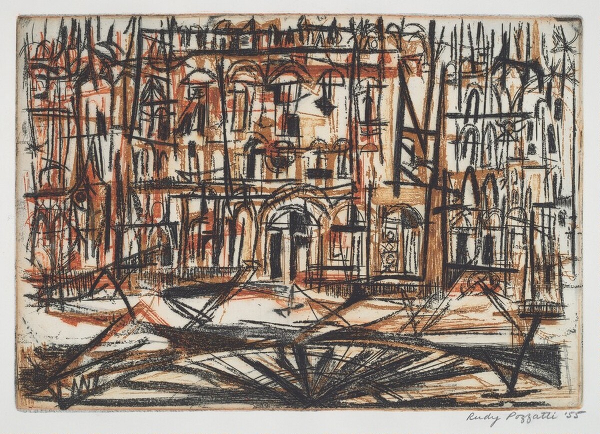 Palazzo, Florence by Rudy Pozzatti