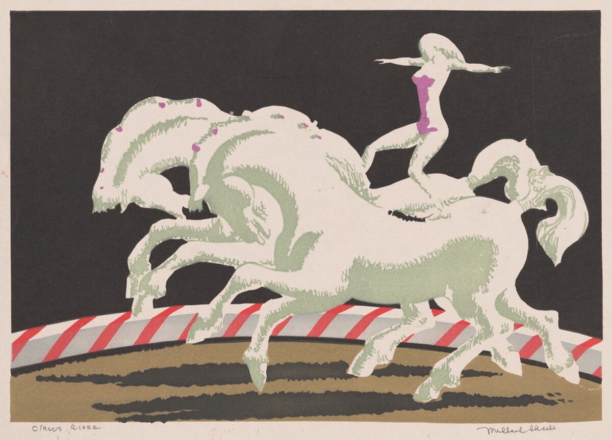 Circus Rider by Millard Sheets