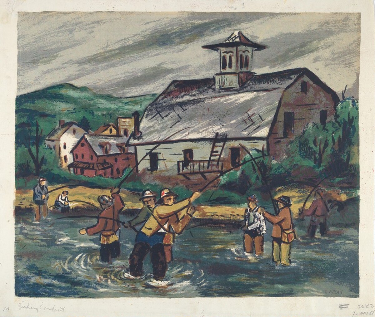 Fishing Contest by Leonard Pytlak
