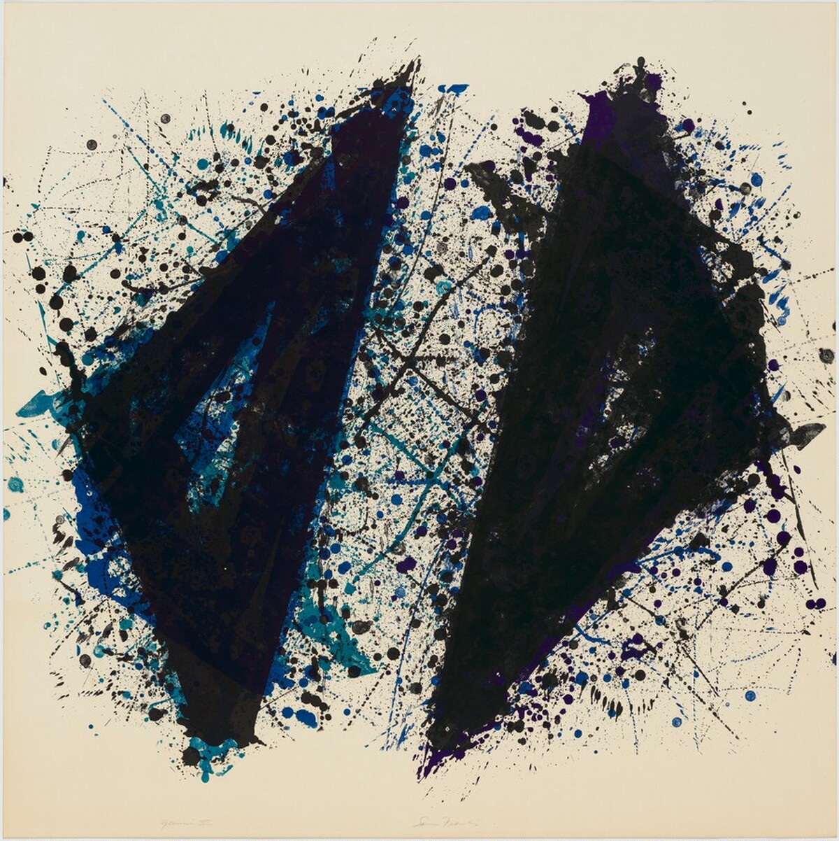 Untitled by Sam Francis