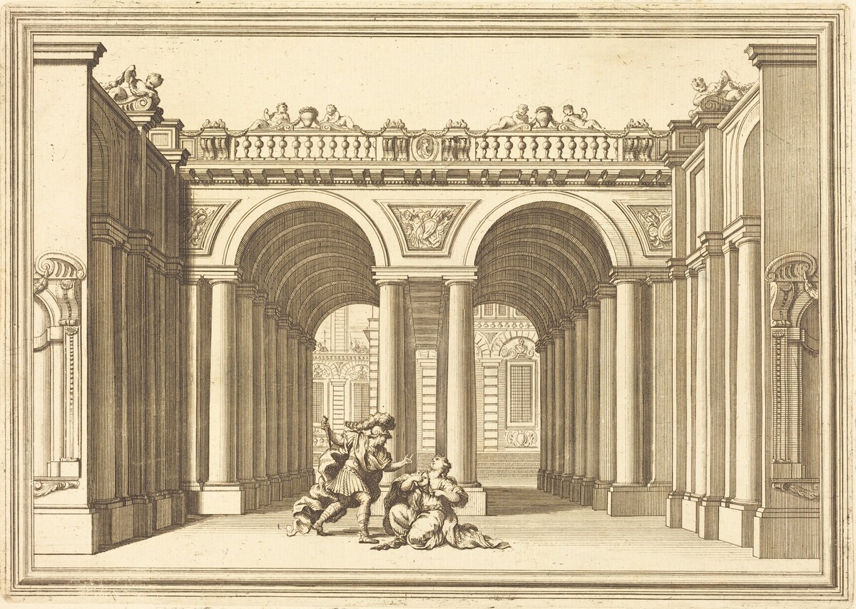 Il Greco in Troia: Plate 9 by Arnold von Westerhout
