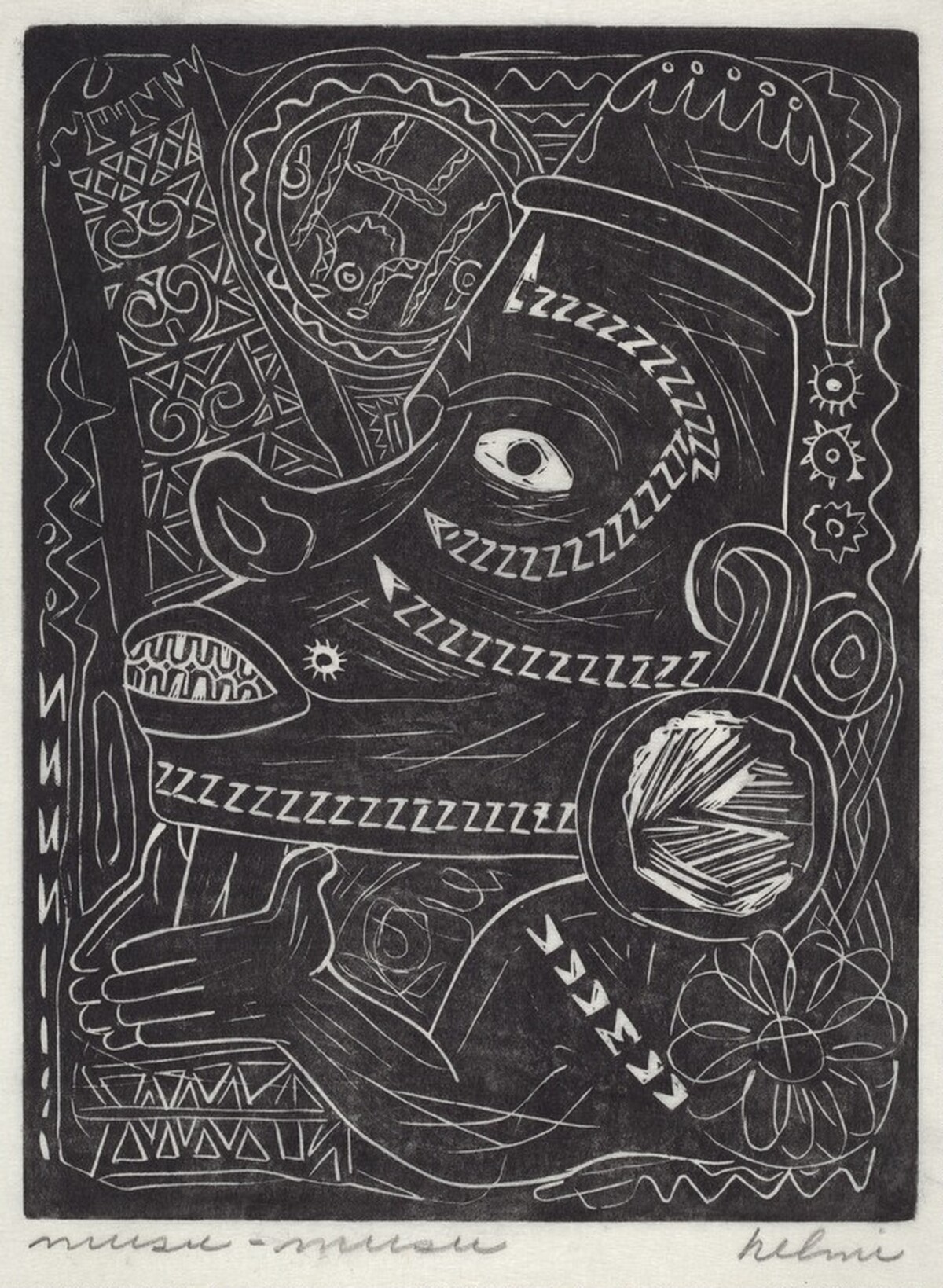 Musu- Musu - Head Hunting Spirit by Helmi Dagmar Juvonen