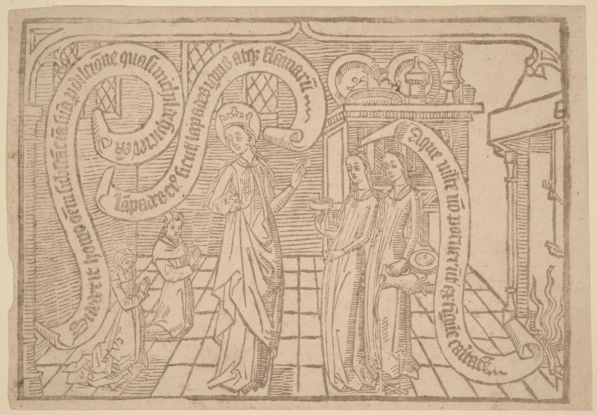 Page from "Canticum Canticorum": 2nd Edition by Netherlandish 15th Century