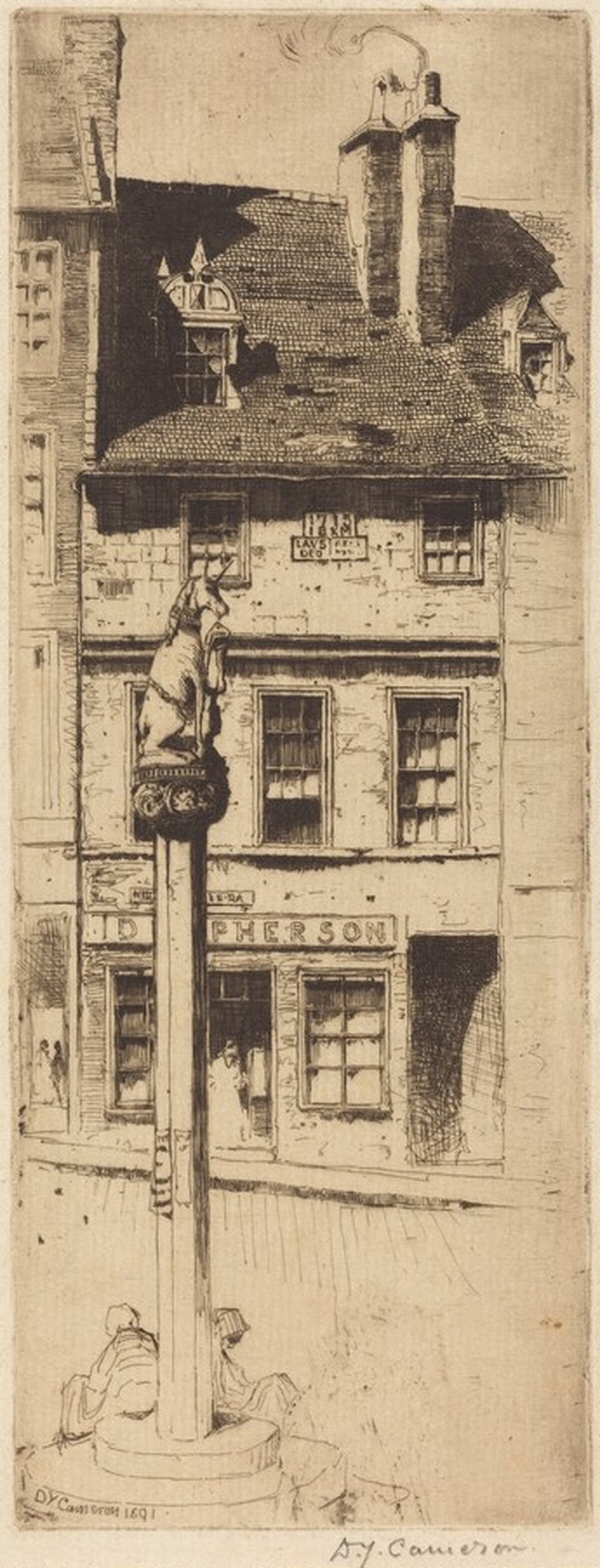 The Unicorn, Stirling by David Young Cameron
