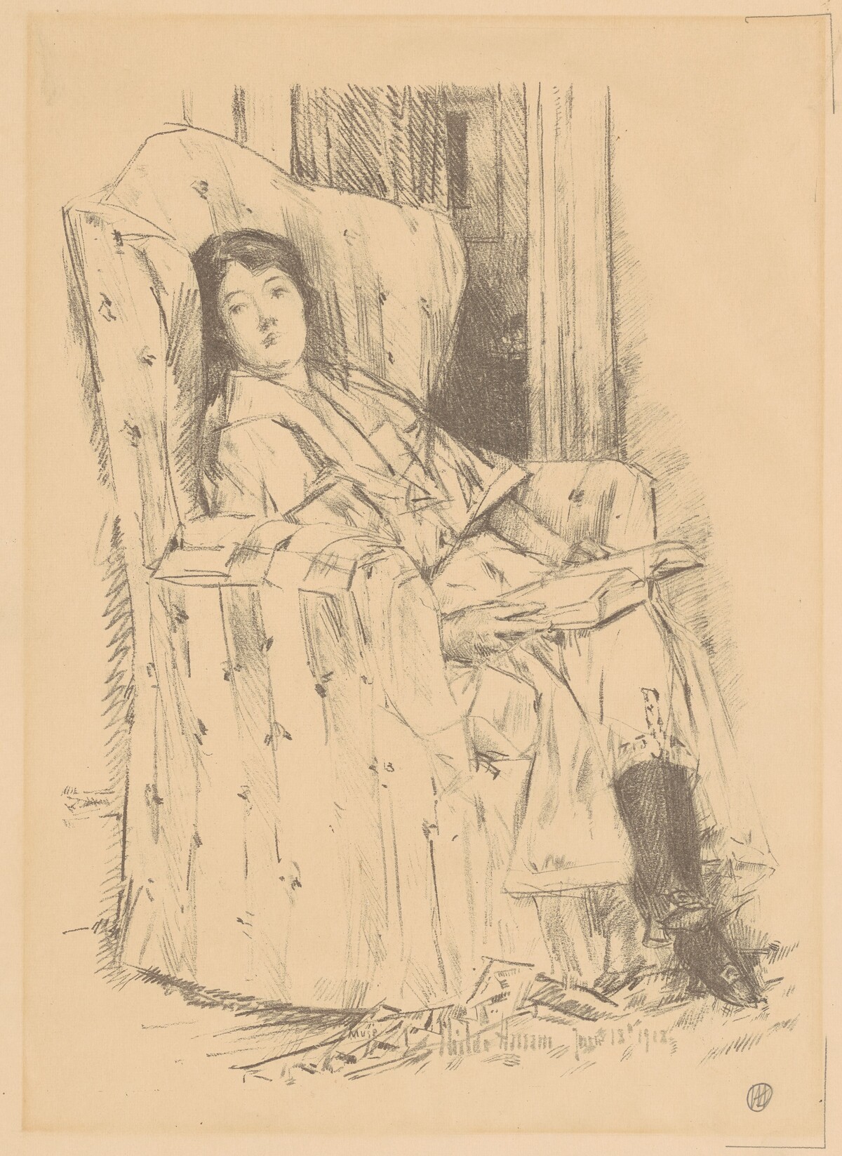 Deshabille by Childe Hassam