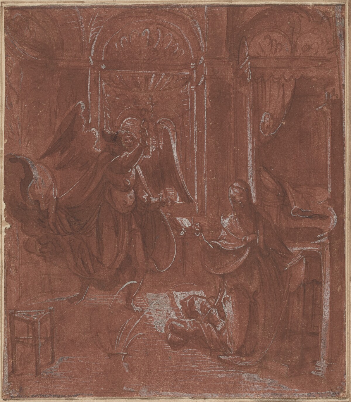 The Annunciation by German 16th Century