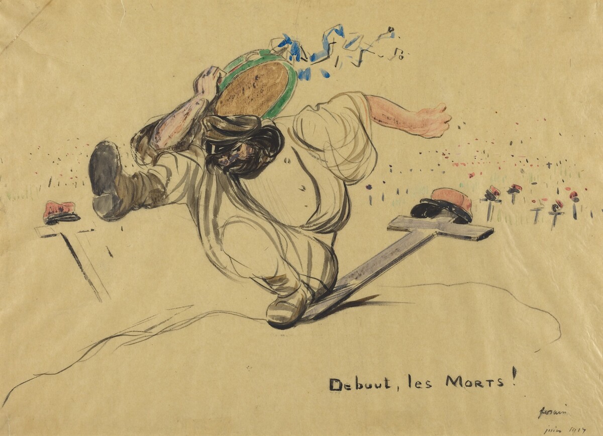Debout, les Morts! by Jean-Louis Forain