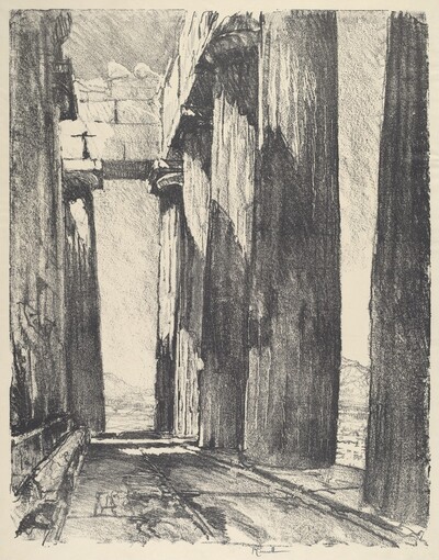 The Portico of the Parthenon