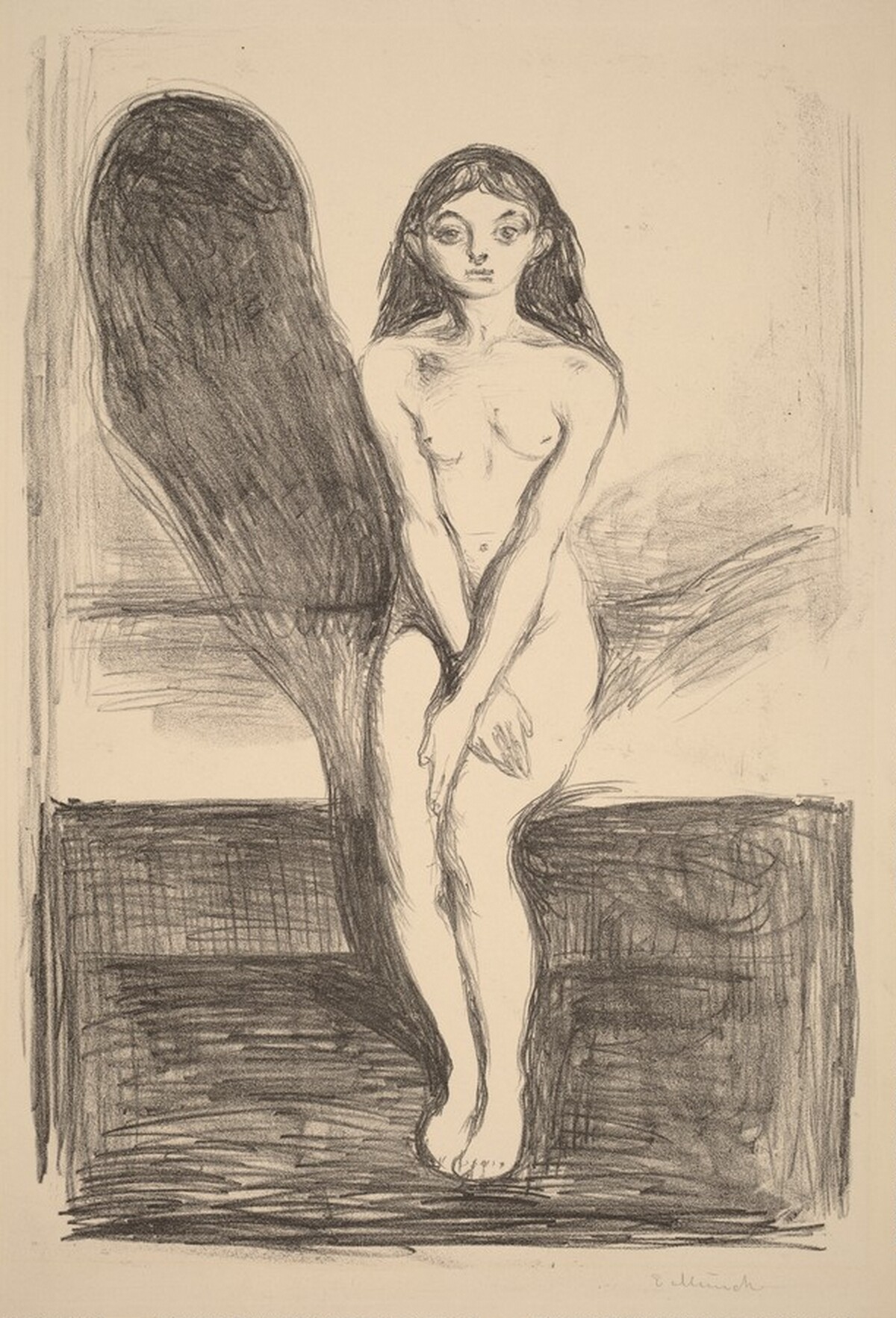 The Young Model (Das junge Modell) by Edvard Munch