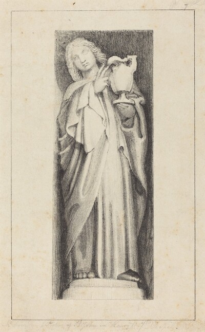 Saint John, from Henry the Seventh's Chapel  Westminster Abbey