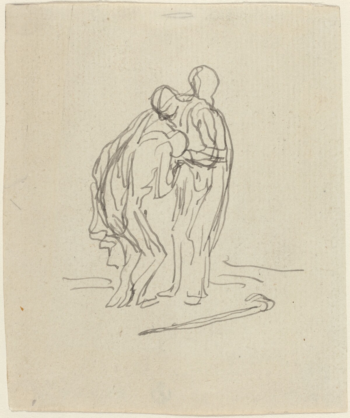 The Prodigal Son by Honoré Daumier