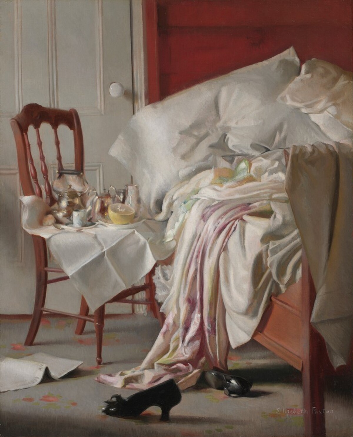 The Breakfast Tray by Elizabeth Okie Paxton