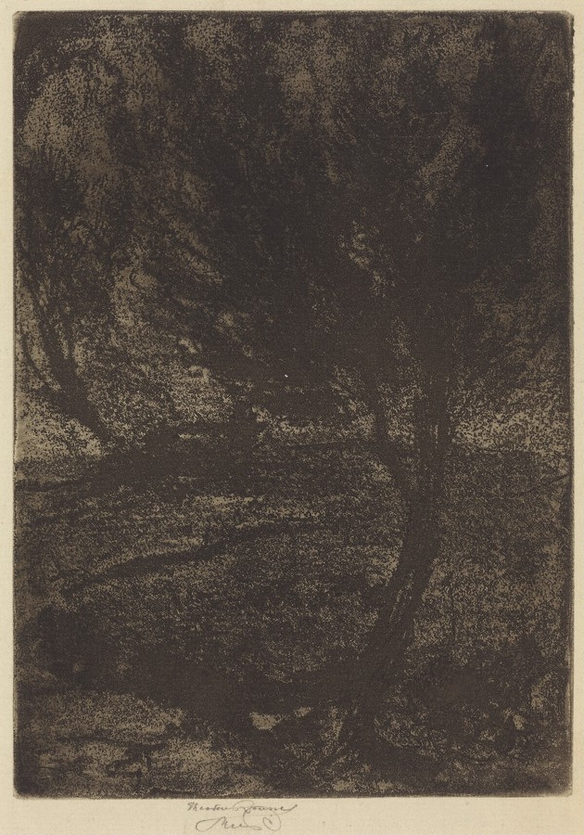 October Evening by Théodore Roussel