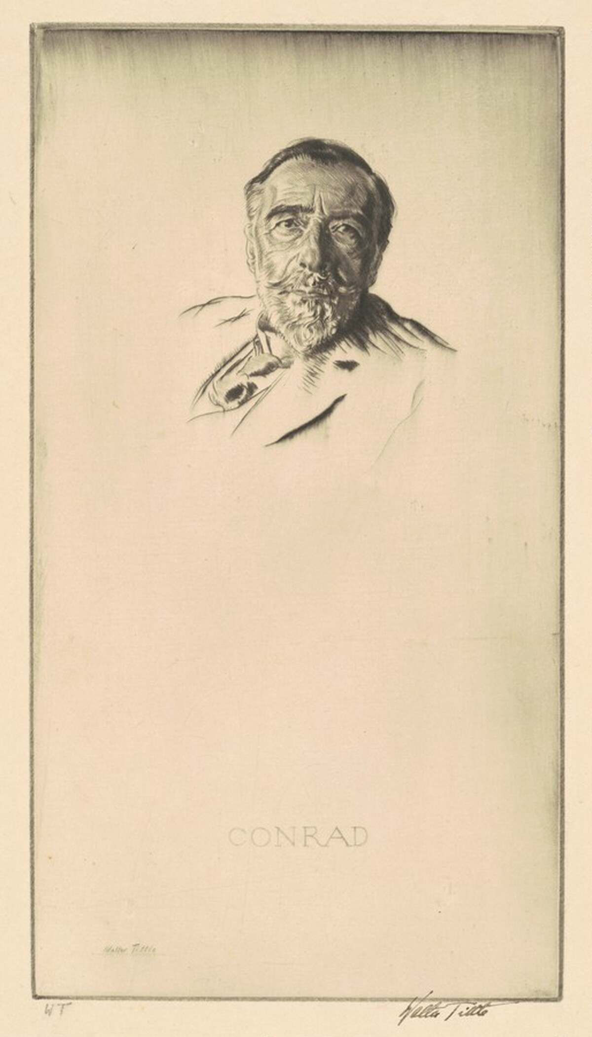 Joseph Conrad, No. 3 by Walter Tittle
