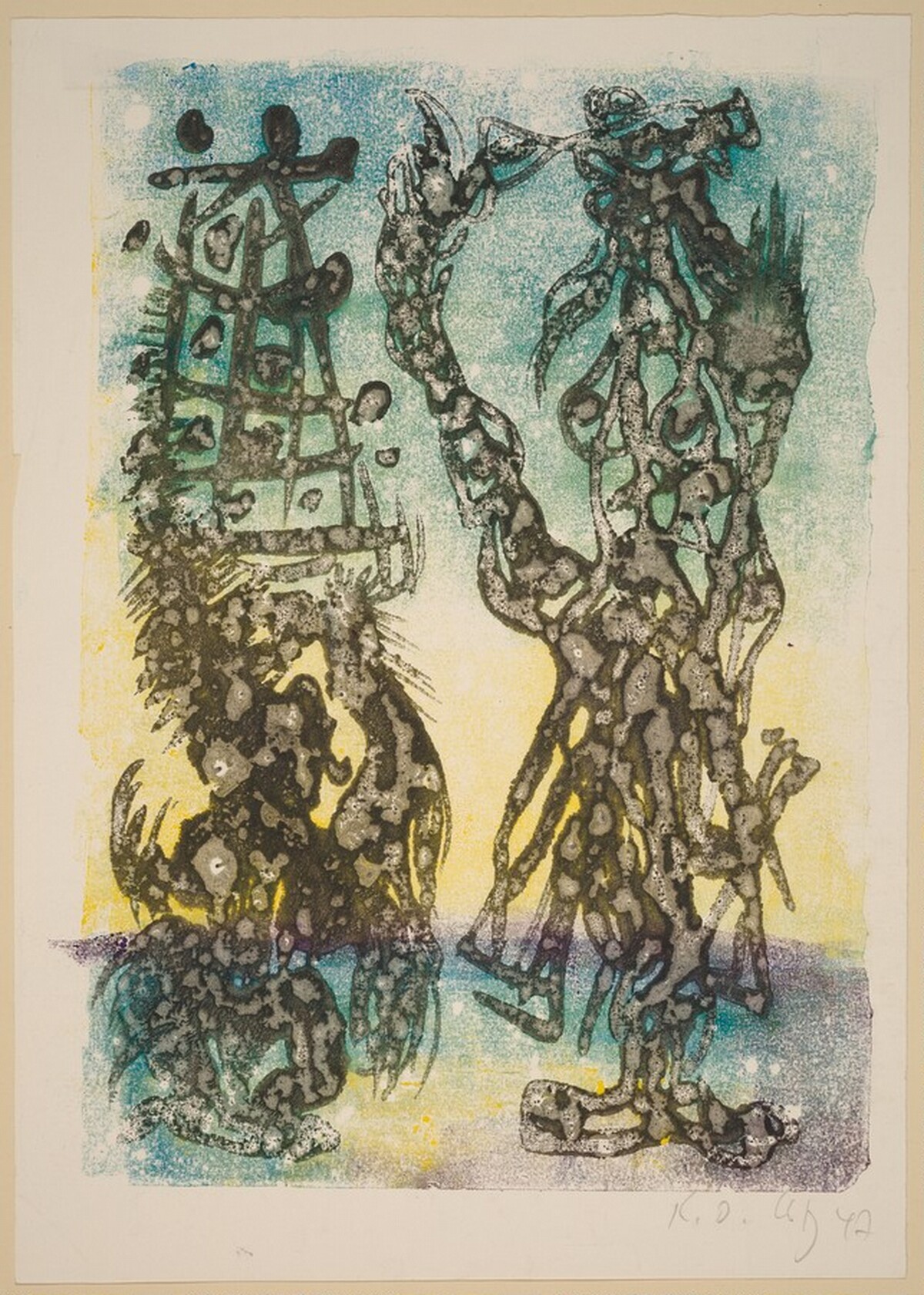 Untitled by Karl Otto Götz