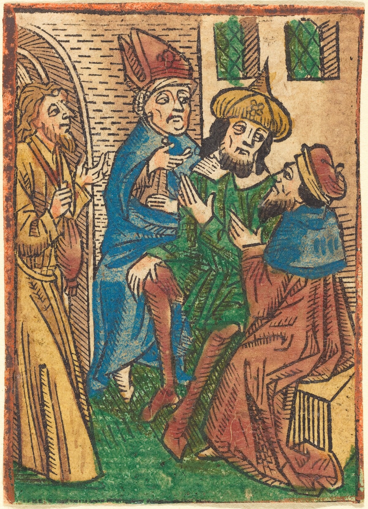 Treason of Judas by German 15th Century
