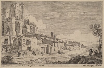 Landscape with an Artist Sketching