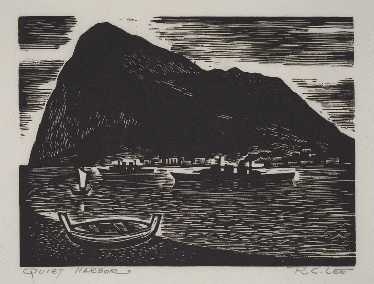 Quiet Harbor by Robert Cranston Lee