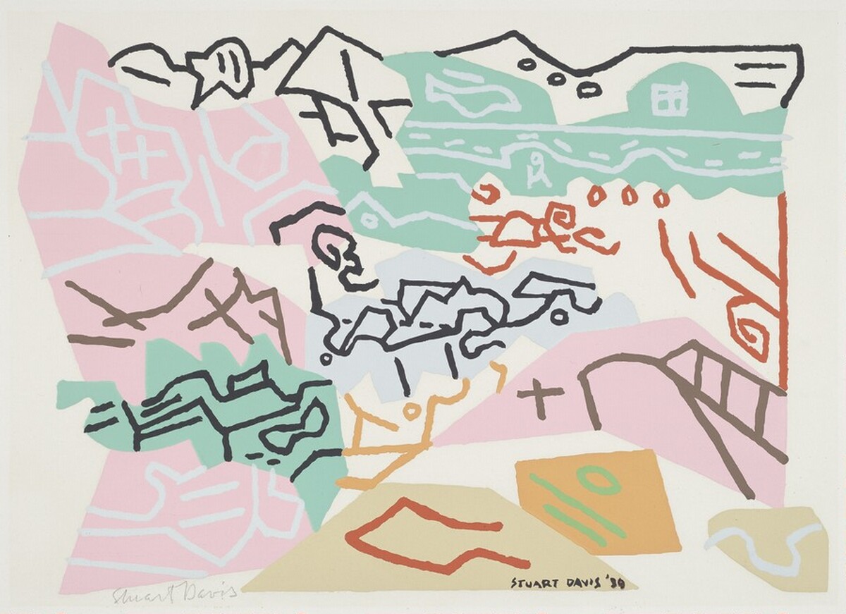 Bass Rocks by Stuart Davis
