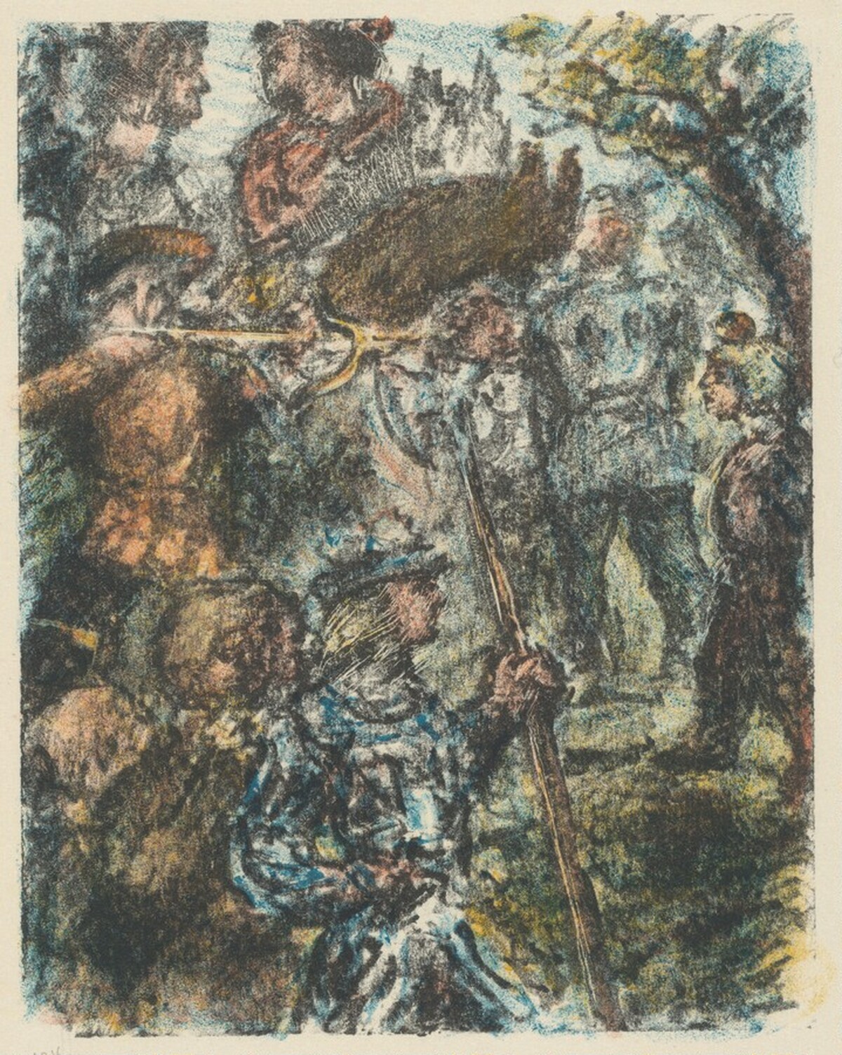 Der Tell-schuss (Tell's Shot) by Lovis Corinth