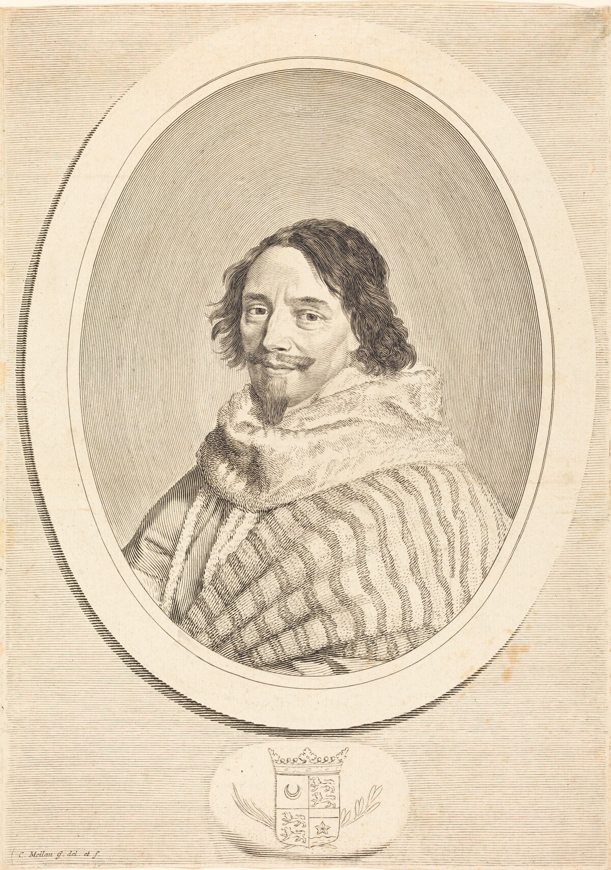 Henri de Mesmes by Claude Mellan