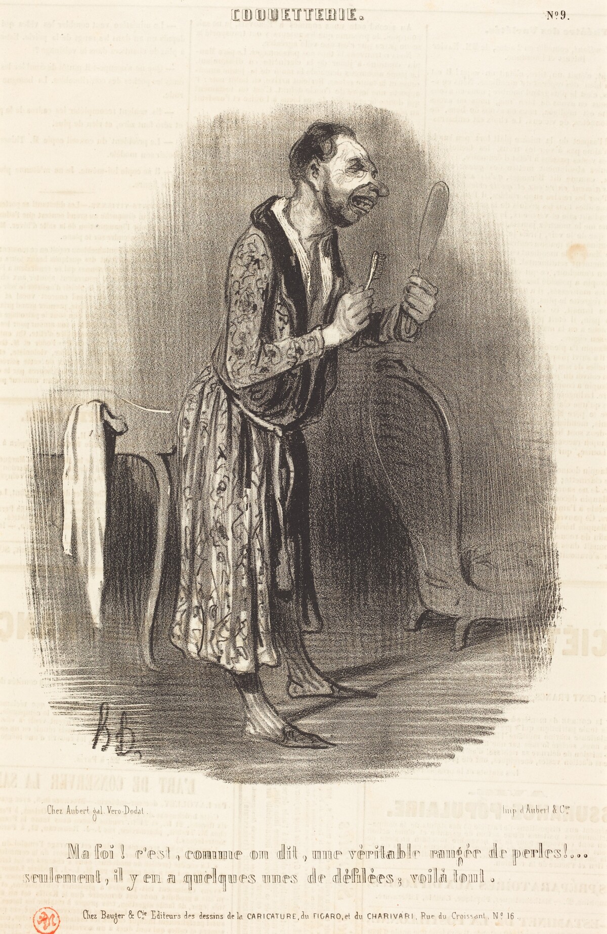 Ma foi! c'est comme on dit... by Honoré Daumier