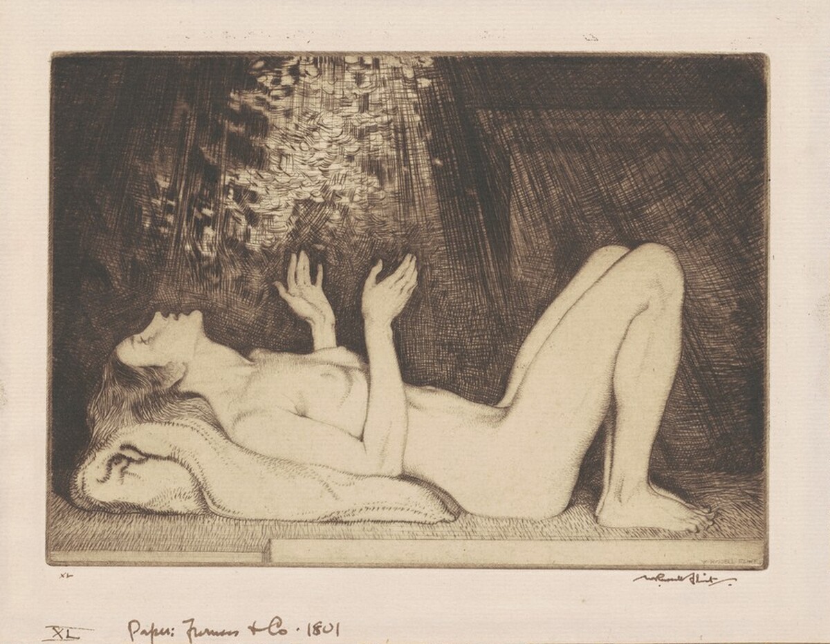Danae by W. Russell Flint