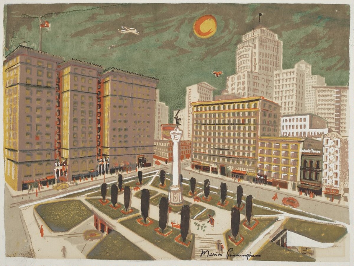 Untitled (Union Square) by Marion Osborn Cunningham