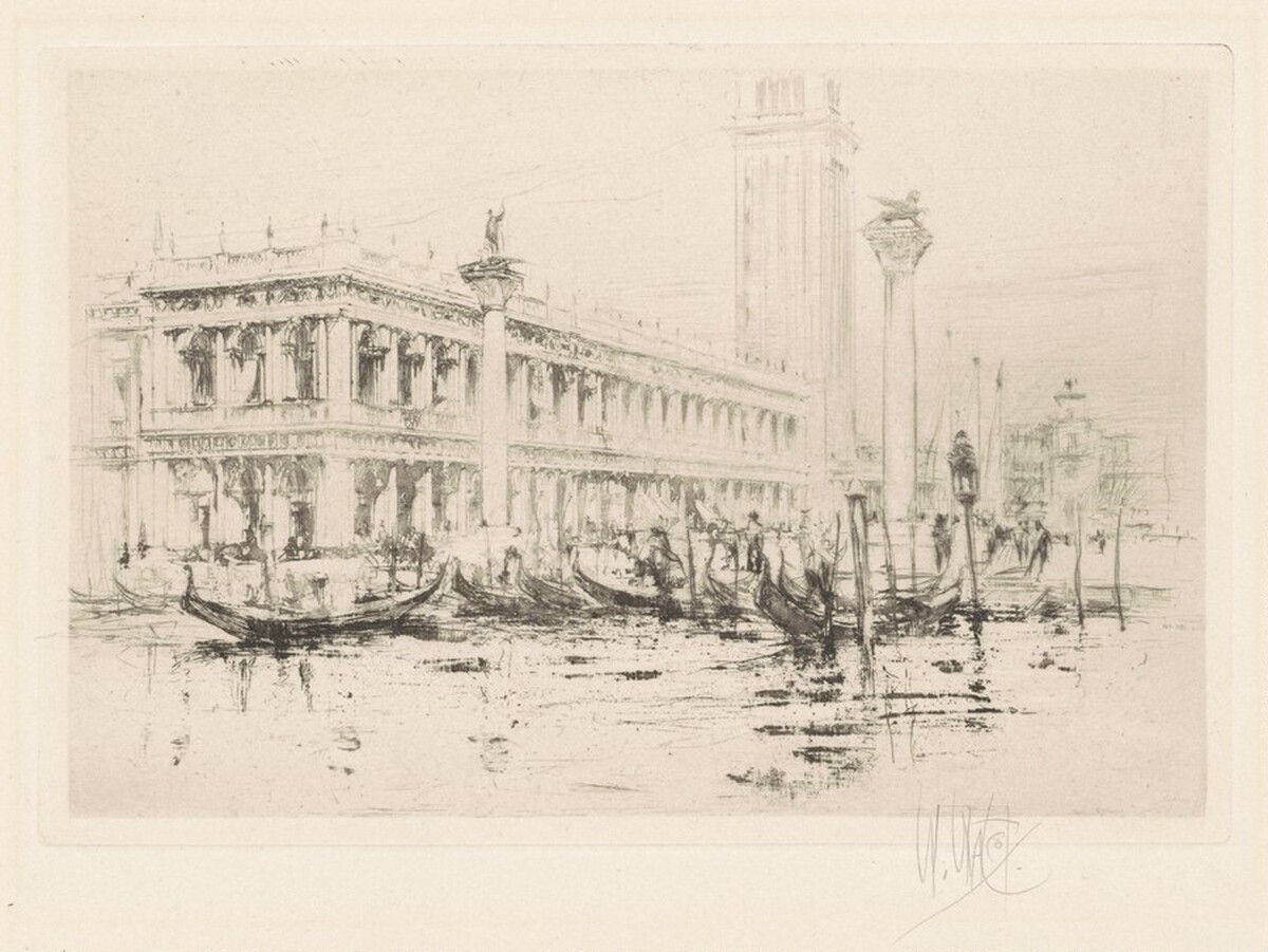 Library of San Marco by William Walcot