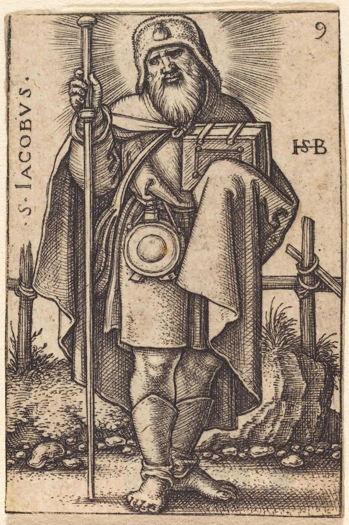 Saint James the Great by Sebald Beham