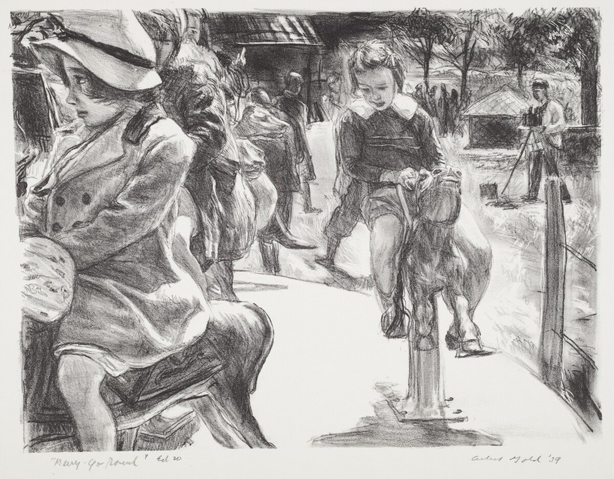 Merry-Go-Round by Albert Gold