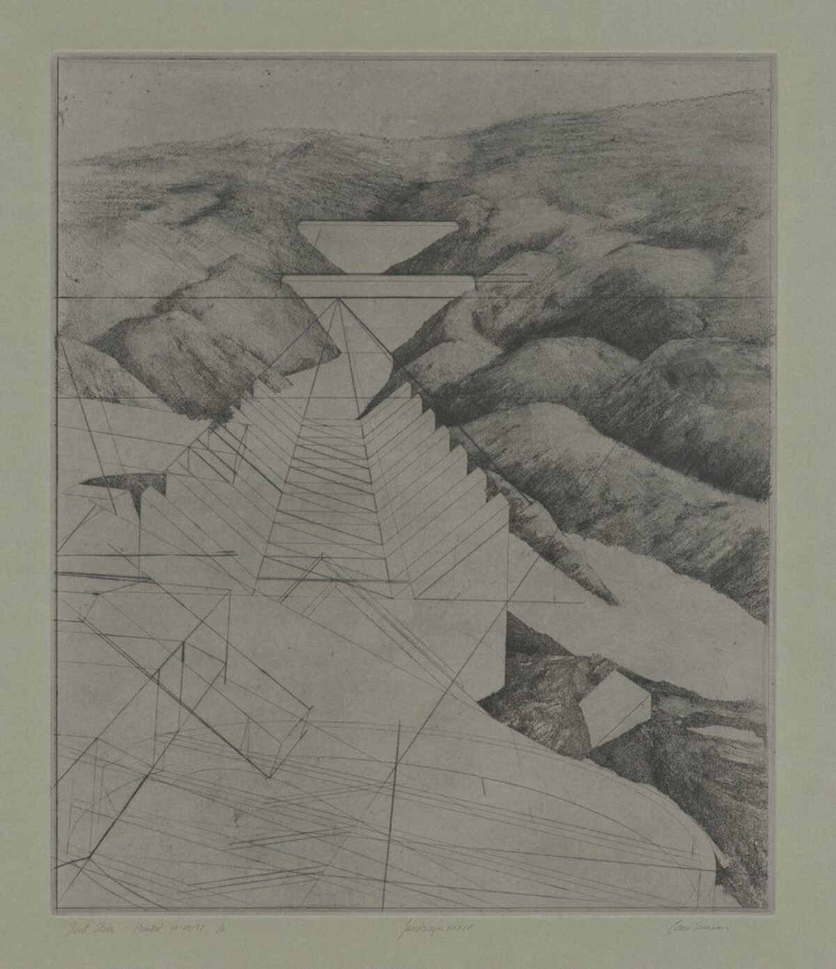 Landscape XXXIV (First State) by Evan Summer