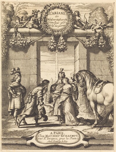Title Page to Jean Desmarets' "L'Ariane"