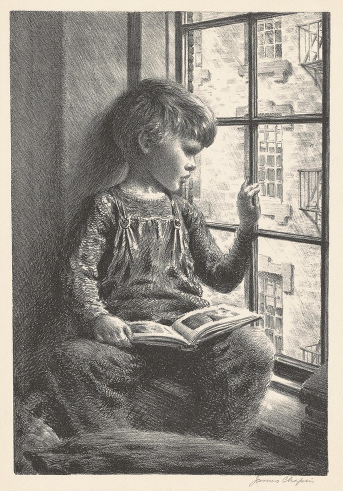 Child at Window by James Chapin