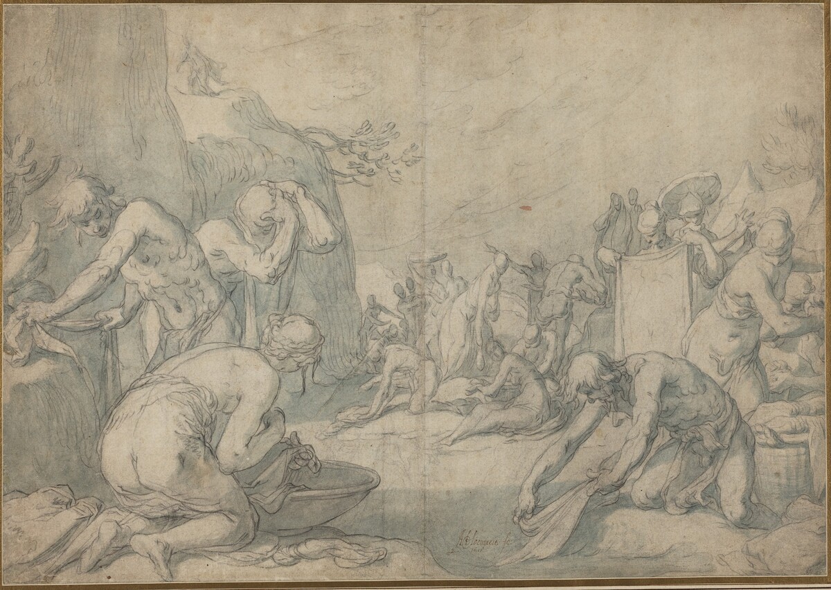 Ritual Washing of the Israelites by Abraham Bloemaert