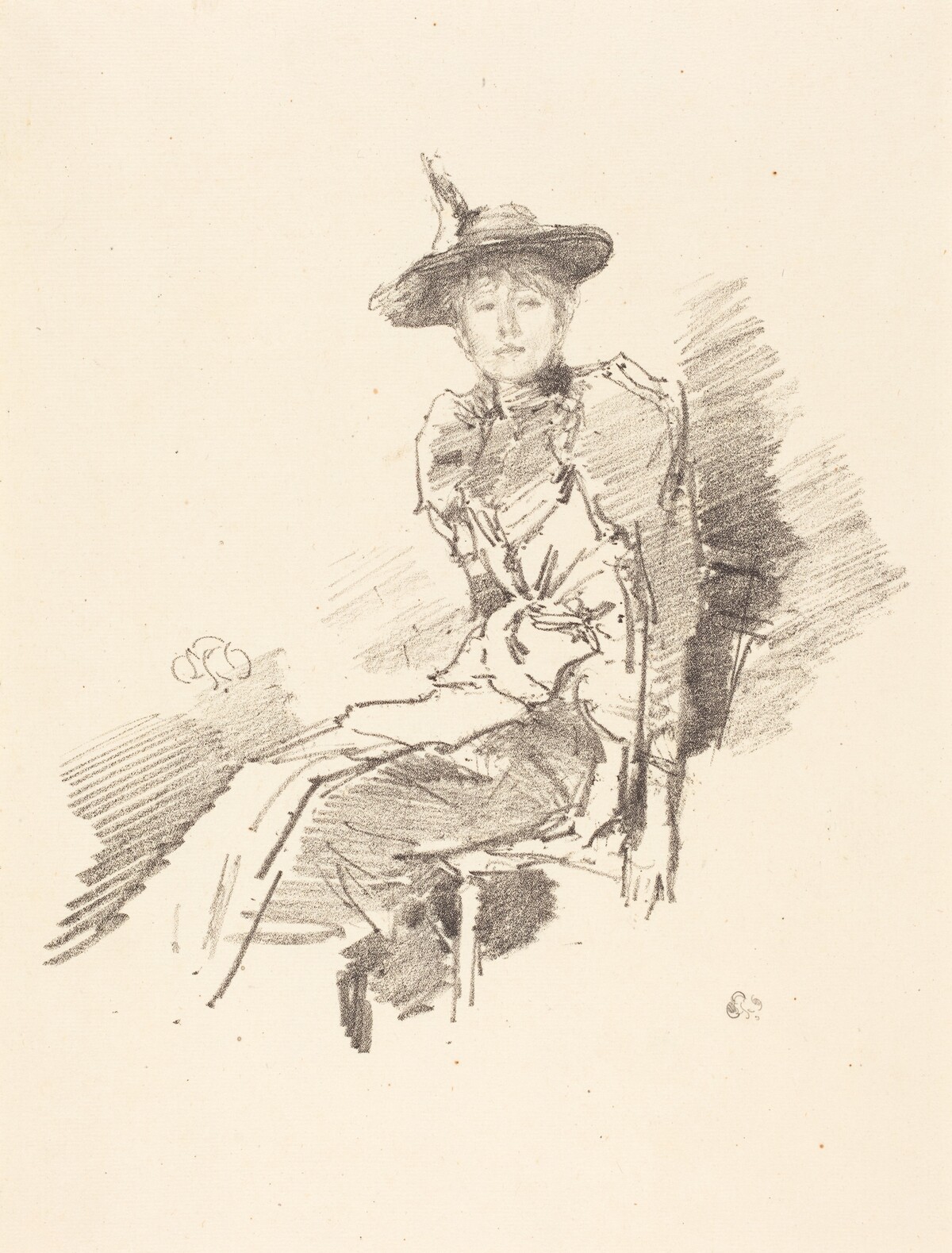 The Winged Hat by James McNeill Whistler