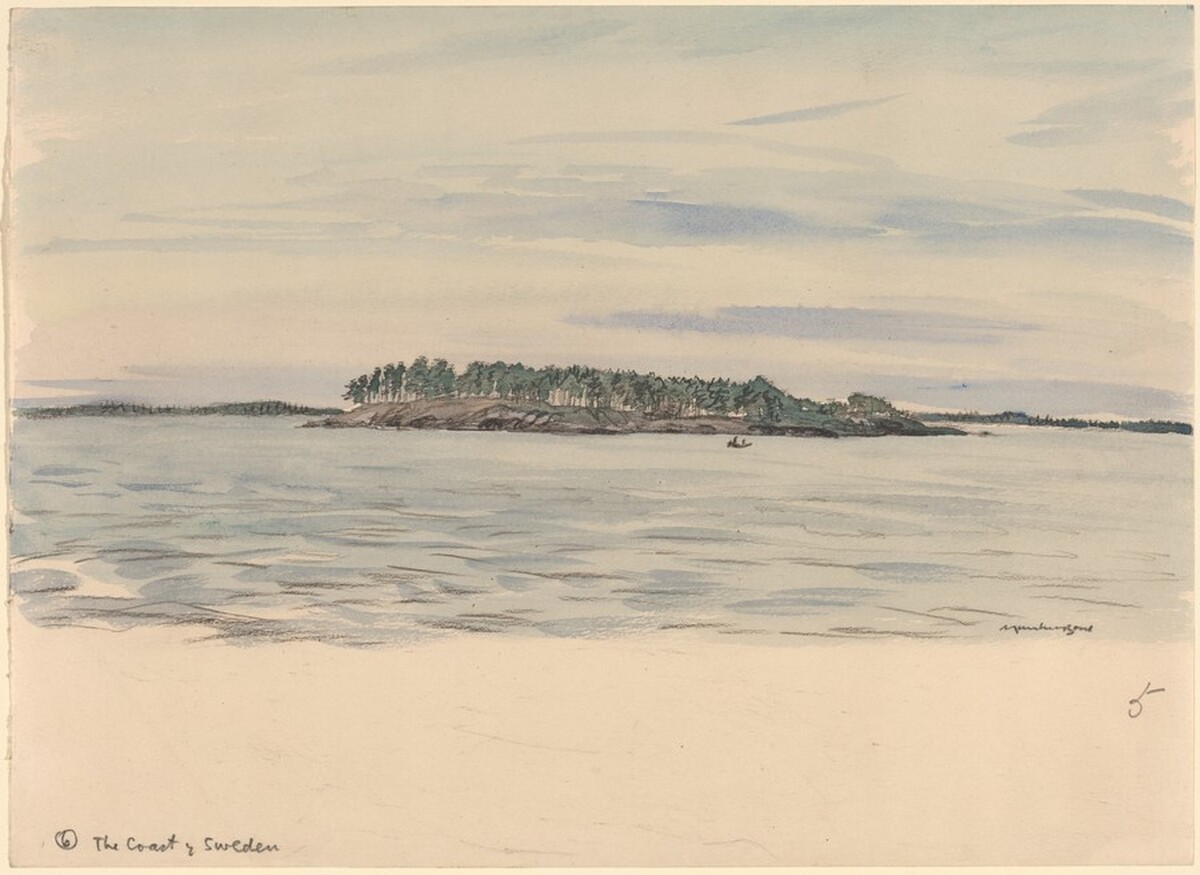 Coast Of Sweden by Sir Muirhead Bone