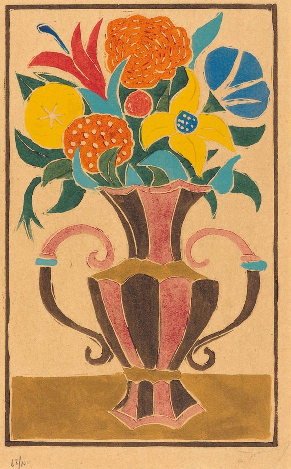 Vase of Flowers by André Derain