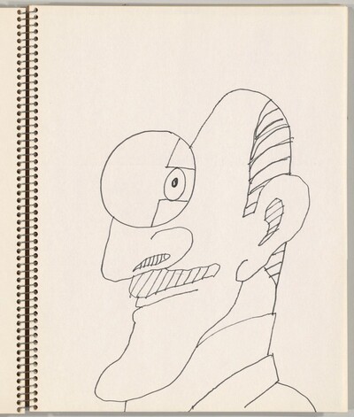 Self-Portrait in Profile