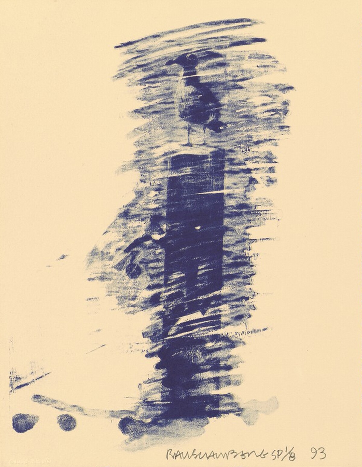 Solitaire by Robert Rauschenberg