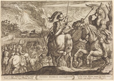 The Egyptians Pursue the Israelites